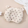 Cute cartoon U-shaped pillow for infants and toddlers, newborn babies, fun and fashionable pure cotton soft pillow, memory foam pillow custom product, pure cotton shaped pillow, anti-deviation correction, baby newborn baby U-shaped soothing pillow, breathable sleeping pad Application Scenario